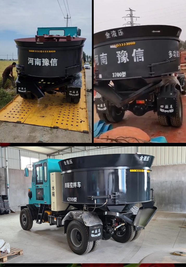 混凝土平口攪拌車發貨